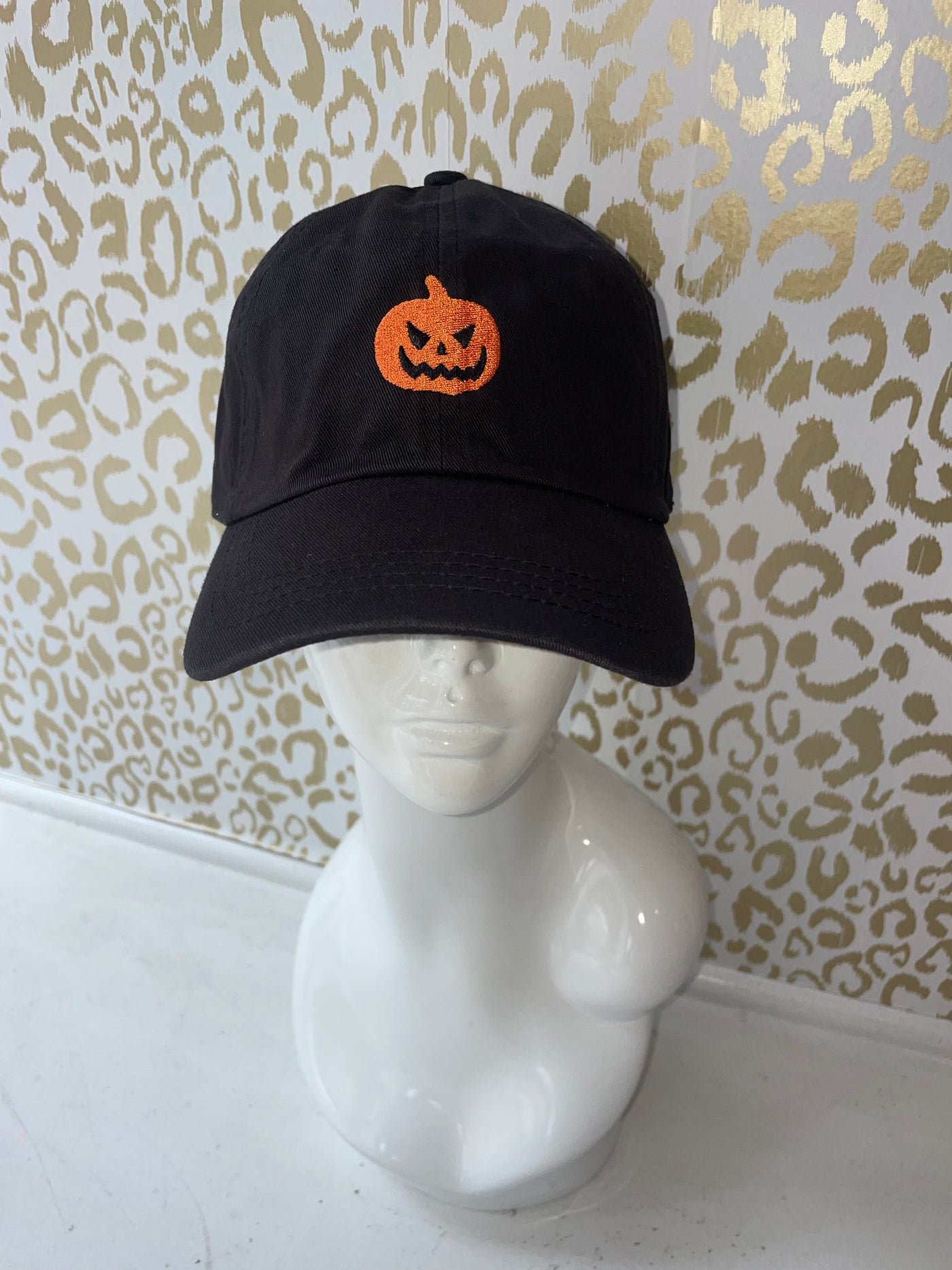 Black Pumpkin Hat